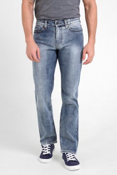 Мужские джинсы с потертостями 109995 F5 men(фото2)