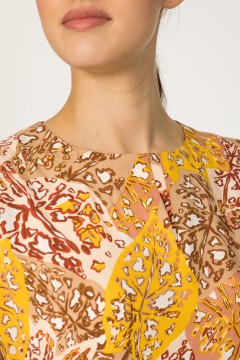 Летняя блуза из цветного штапеля Priz(фото5)