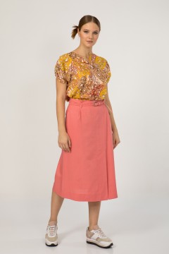 Летняя блуза из цветного штапеля Priz(фото7)