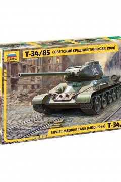 Модель для сборки Звезда Советский средний танк Т-34/85 296 дет. Familiy(фото2)