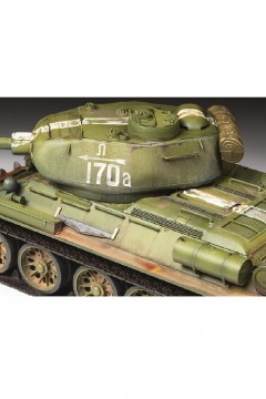 Модель для сборки Звезда Советский средний танк Т-34/85 296 дет. Familiy(фото3)