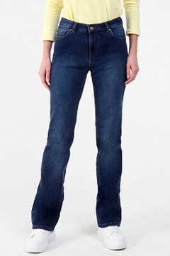Утеплённые комфортные джинсы 208202 на размер 50 F5(фото2)