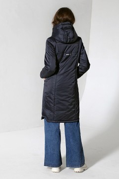 Однотонное женское пальто 22318 Dizzyway(фото4)