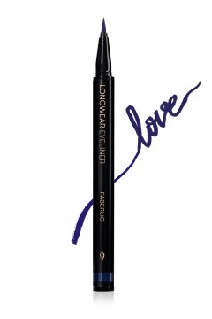 Стойкая подводка-маркер для век Longwear eyeliner, тон насыщенный синий Faberlic