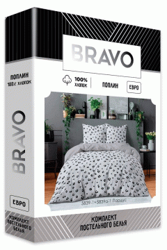 Уютный комплект постельного белья 5839 Bravo(фото2)