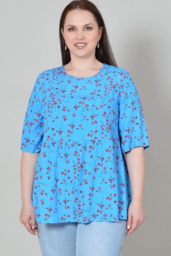 Голубая женская блузка Avigal