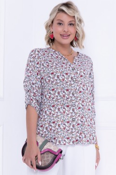 Элегантная блузка с цветочным принтом Bellovera