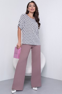 Женская блузка с асимметричным низом Lady Taiga(фото2)