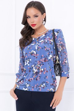 Красивая блуза с цветочным принтом Bellovera