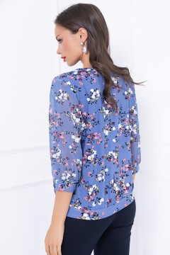 Красивая блуза с цветочным принтом Bellovera(фото4)