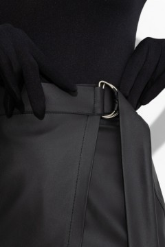 Чёрная юбка на запах Charutti(фото3)