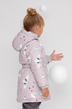 Стильная куртка для девочки ВК 38098/н/2 УЗГ куртка Crockid(фото2)