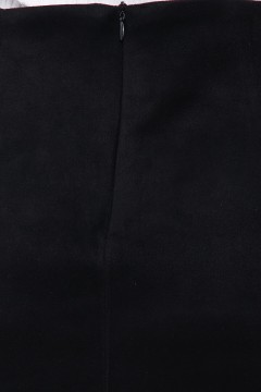 Чёрная юбка из экозамши Lady Taiga(фото3)