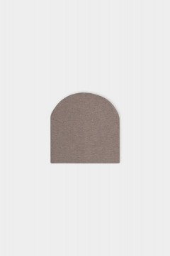 Красивая шапка для мальчика К 8136/коричневый меланж шапка Crockid