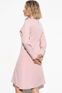 Розовое платье с карманами Charutti(фото4)