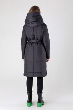 Женское пальто с поясом 23417 Dizzyway(фото3)