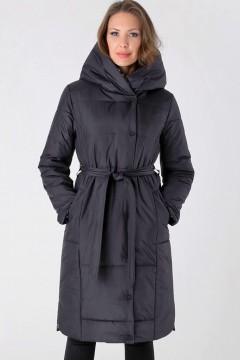 Женское пальто с поясом 23417 Dizzyway