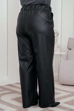 Чёрные женские брюки 66 размера Jetty-plus(фото5)