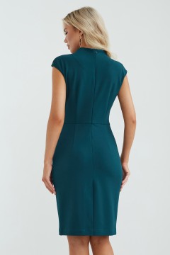 Зелёное платье-футляр Mari-line(фото3)