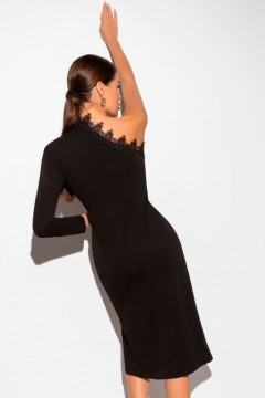 Чёрное платье-футляр Charutti(фото3)