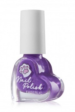 Лак для ногтей на водной основе, тон «Фиолетовая лилия» Glam Kitty Faberlic