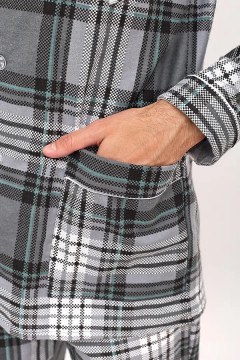 Мужская фланелевая пижама 8765 Lika Dress man(фото2)