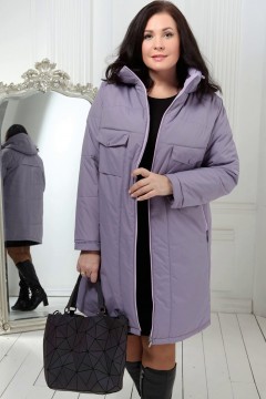 Женское пальто на молнии 24108 Dizzyway