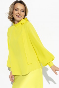 Жёлтая блузка с длинными рукавами Charutti