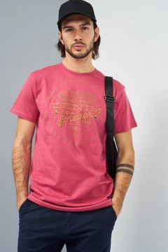 Стильная мужская футболка с принтом 143104 F5 men