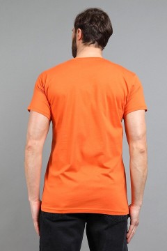 Мужская хлопковая футболка с принтом 143070 F5 men(фото3)
