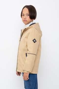 Стильная куртка с утеплителем для мальчика ВК 30139/1 ГР куртка Crockid(фото2)