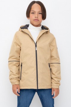 Стильная куртка с утеплителем для мальчика ВК 30139/1 ГР куртка Crockid