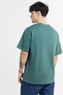 Модная мужская футболка с принтом 24-3578П-0  Mark Formelle men(фото3)