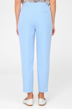 Голубые укороченные брюки  Priz(фото4)