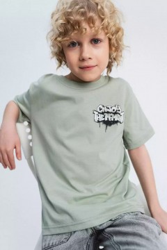 Повседневная футболка с принтом для мальчика 10604/11SS24 Vulpes Familiy