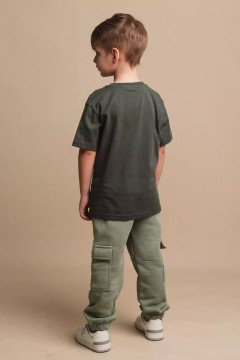 Модная футболка с принтом для мальчика 10604/12SS24 Vulpes Familiy(фото3)
