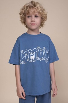 Красивая футболка с принтом для мальчика BFT3352/4U Pelican