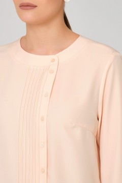 Блуза со смещённой застёжкой Priz(фото4)