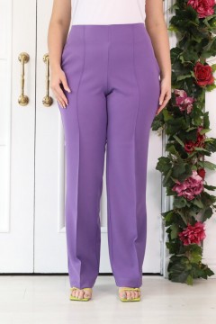 Классические фиолетовые брюки Wisell(фото2)