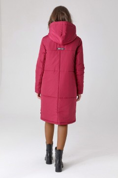 Женское пальто на молнии 23410 62 размера Dizzyway(фото3)