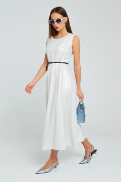 Белое длинное платье Priz(фото2)