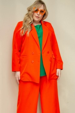 Оранжевый жакет с карманами Jetty-plus