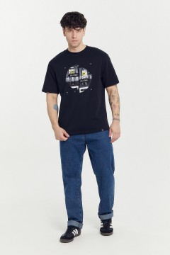 Модная мужская футболка с принтом 24-3575П-0 Mark Formelle men(фото2)
