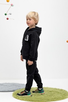 Стильные брюки для мальчика КР 400464/черный к444 брюки Crockid(фото2)
