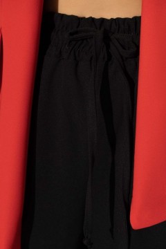 Чёрные широкие брюки Charutti(фото3)