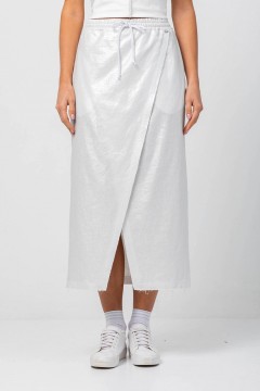 Белая длинная юбка Priz(фото2)
