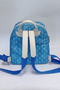 Модный женский рюкзак Marinero голубой Якорь Chica rica(фото4)