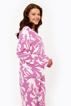 Фиолетовая пижама с брюками 0120298978 Sensera(фото3)