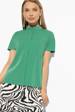 Зелёная блузка с коротким рукавом Charutti
