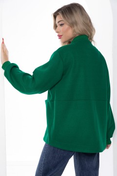 Зелёный жакет с карманами Lady Taiga(фото4)
